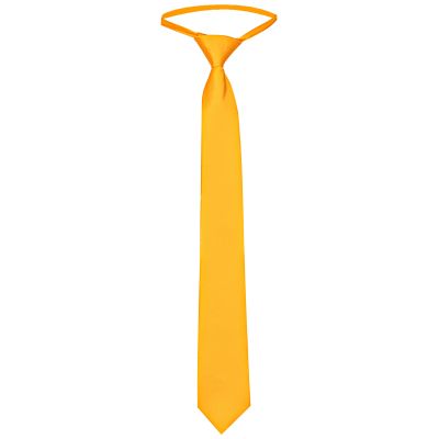 CORBATA CINTA AJUSTABLE SATINADA JACK´S AMARILA