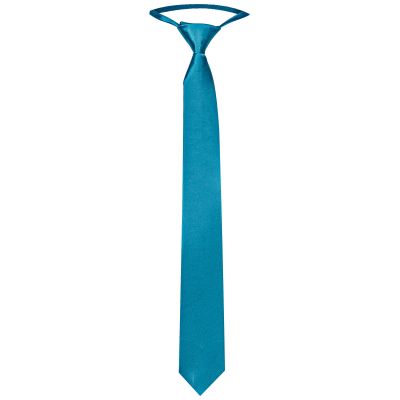 CORBATA CINTA AJUSTABLE SATINADA JACK´S TURQUESA