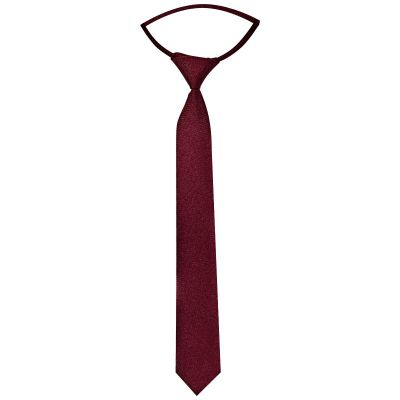 CORBATA INFANTIL CON CINTA MATE VINO